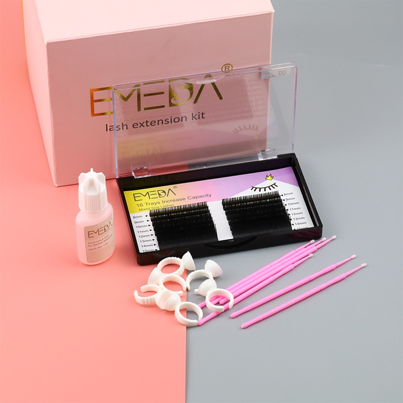 Lash extension academy lash tools lash training kit include lash supplies with private label XJ76